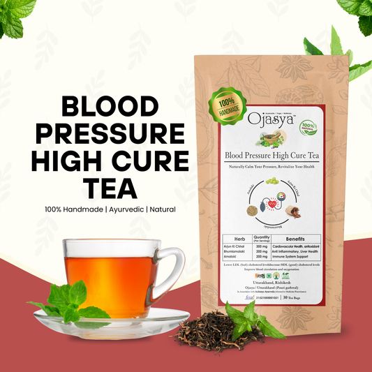 Ojasya Blood Pressure High Cure Tea: A Natural Solution for Cardiovascular Wellness