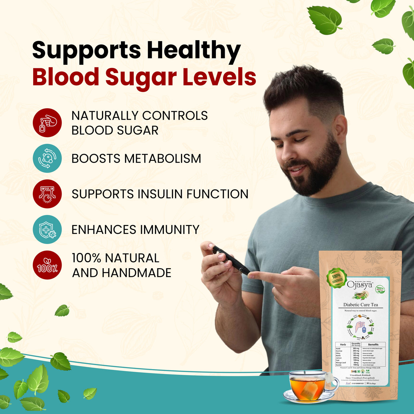 Diabetic cure tea