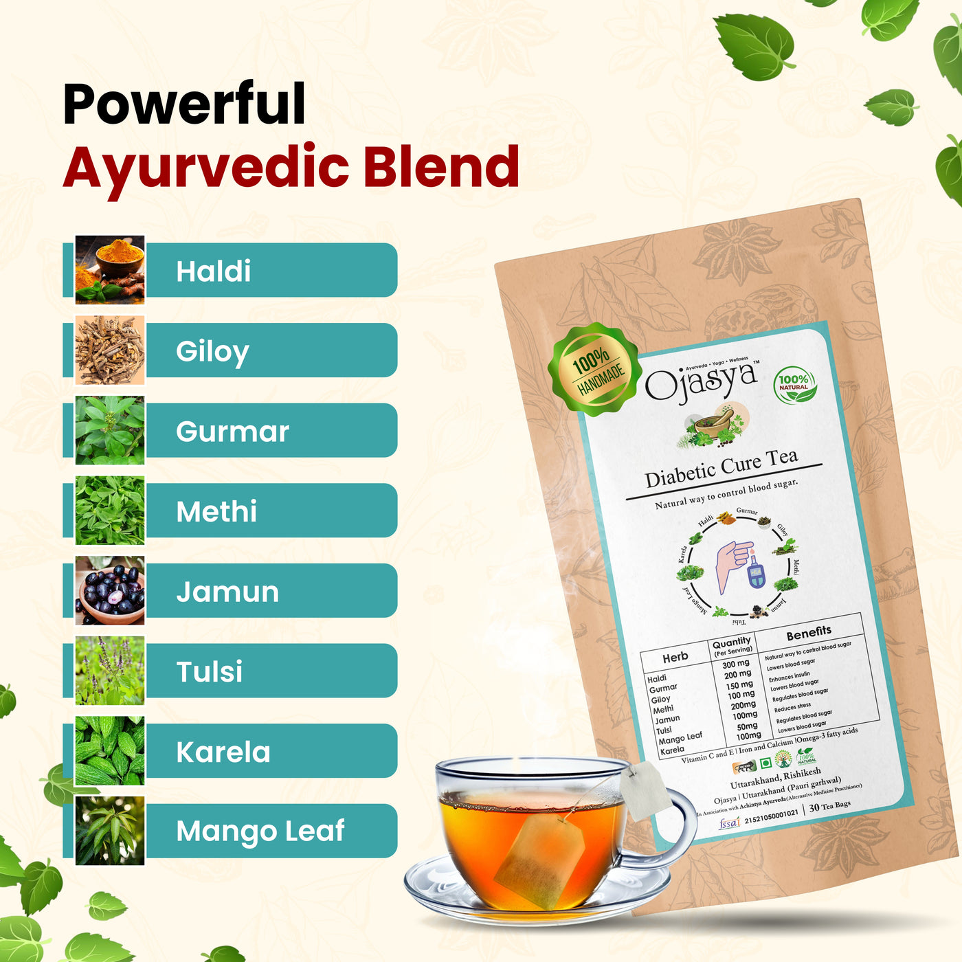 Diabetic cure tea