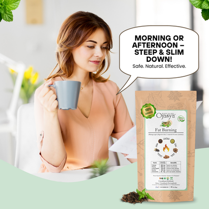 Ojasya Fat Burning Tea - Benefits for Weight Loss, Craving Control, and Overall Health